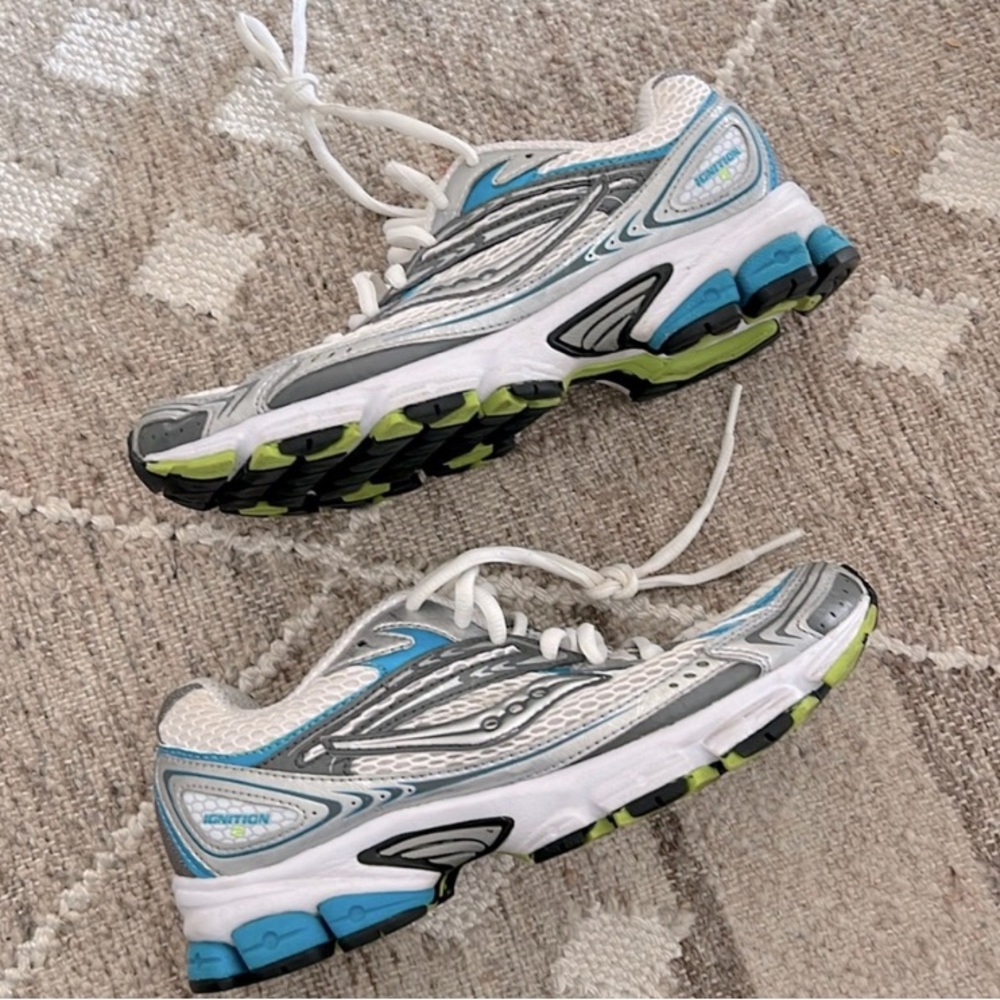 Saucony ignition 2 running shoes size 7 good condition - Picture 2 of 4